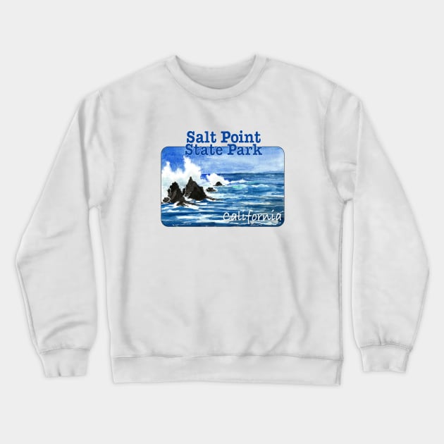 Salt Point State Park, California Crewneck Sweatshirt by MMcBuck